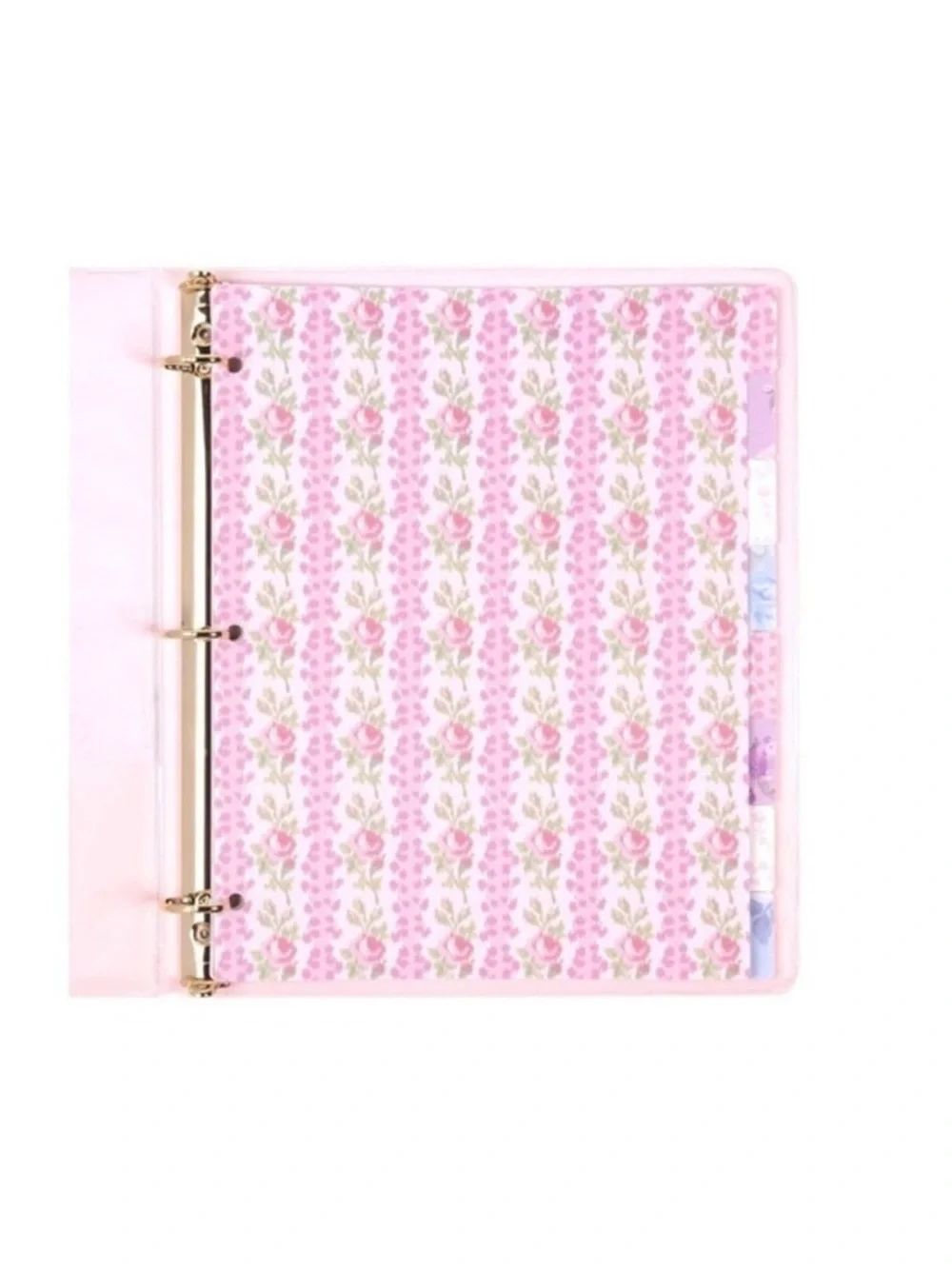 Love Shack Fancy Binder Dividers 8 Tabs Coquette School Target Yoobi Floral NEW